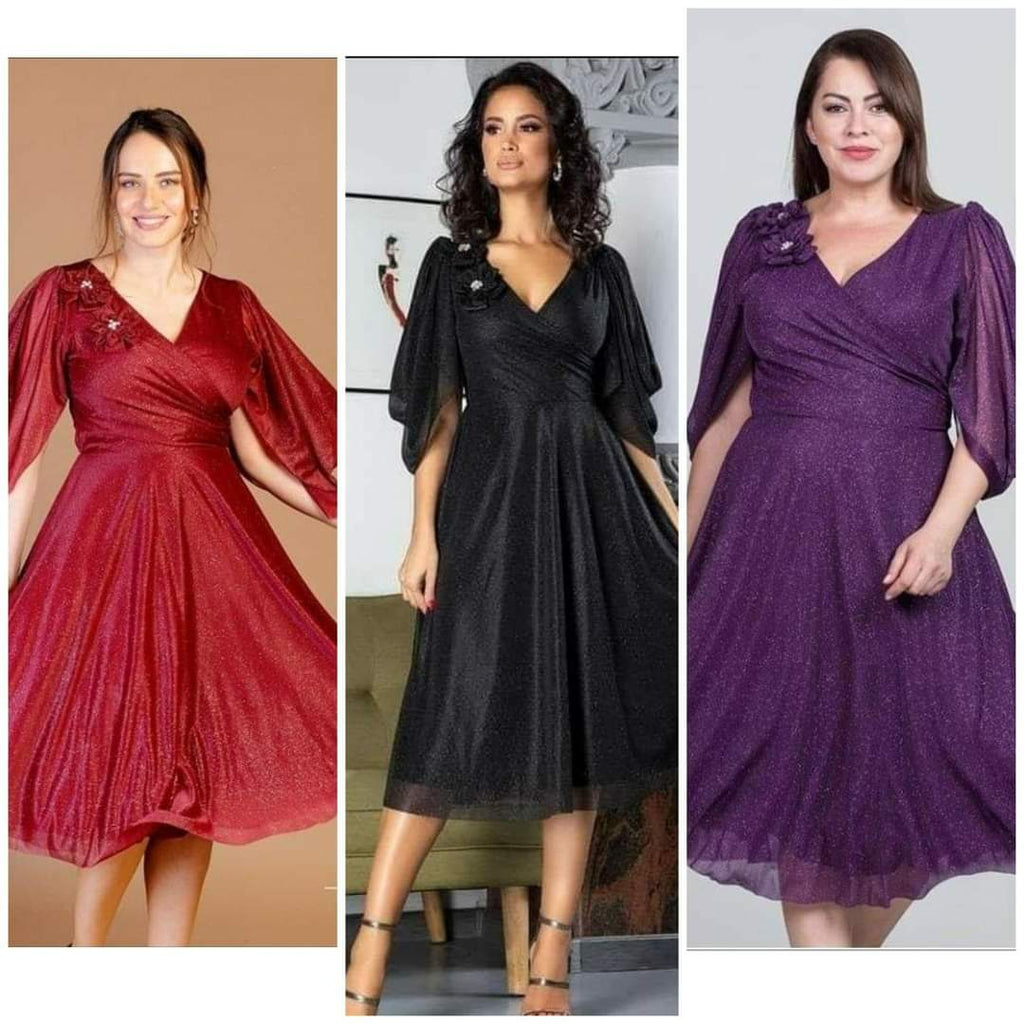 فستان سهرة قصير R1005