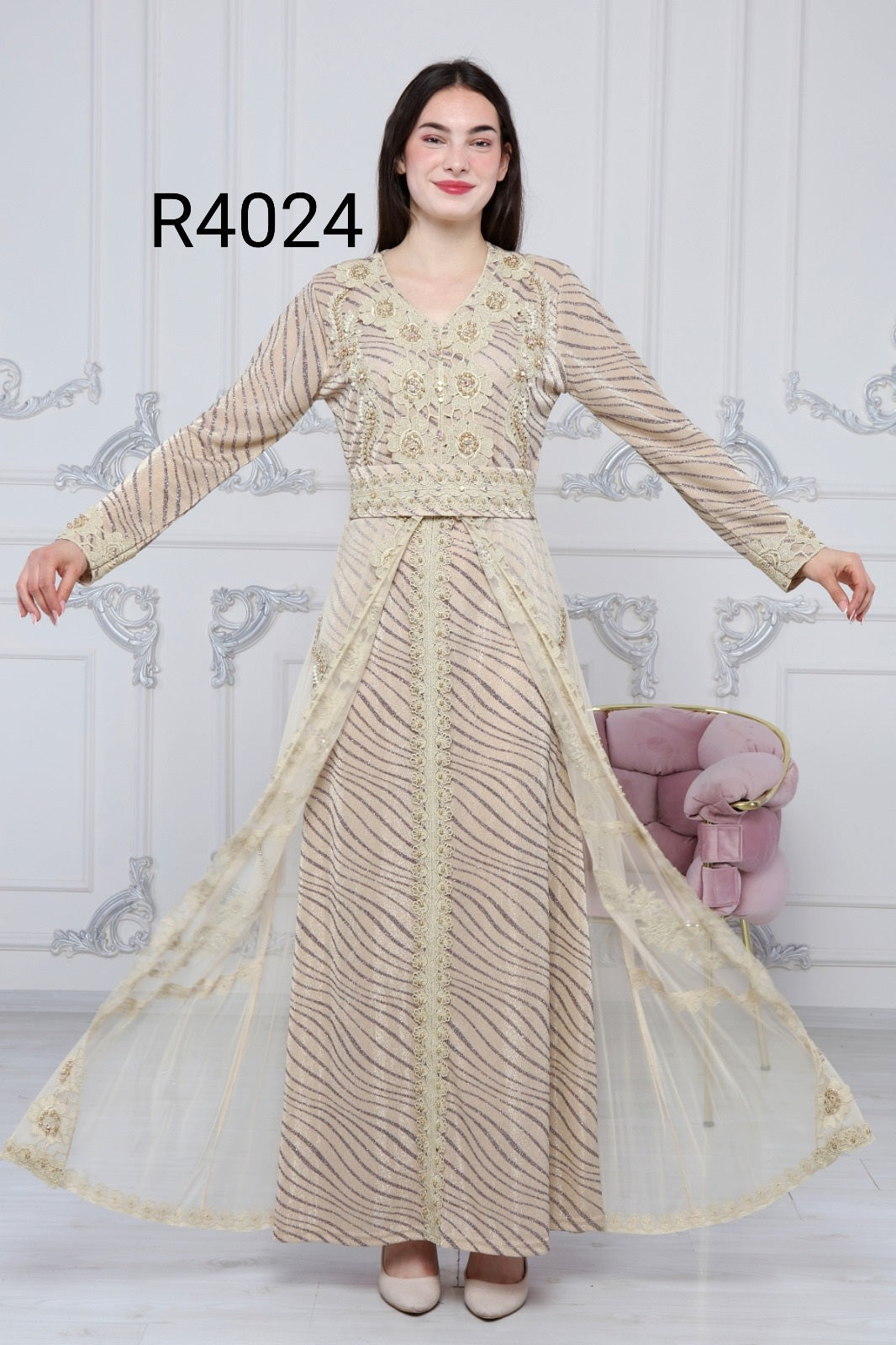 قفطان ناعم R4024