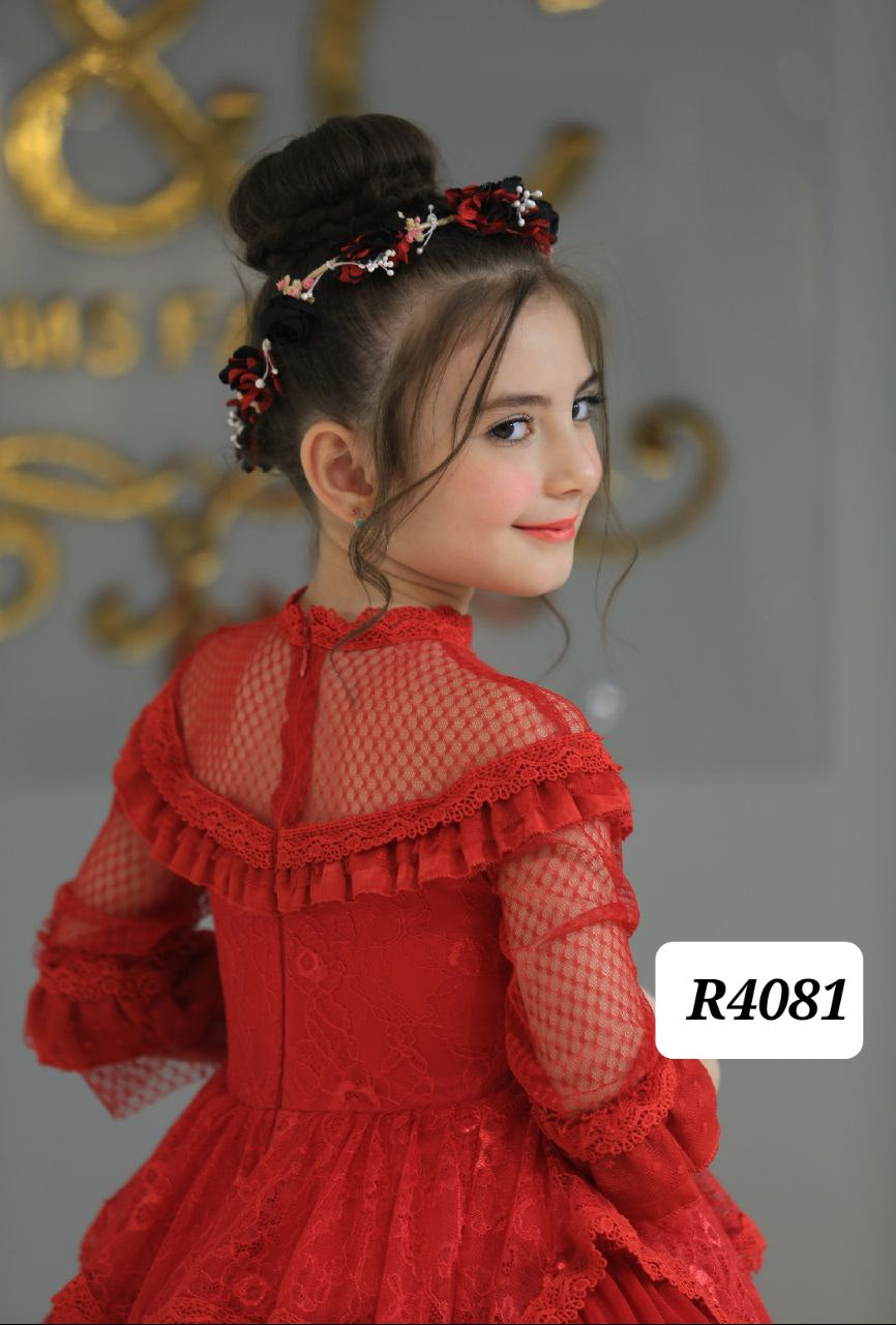 فستان بنات R4081