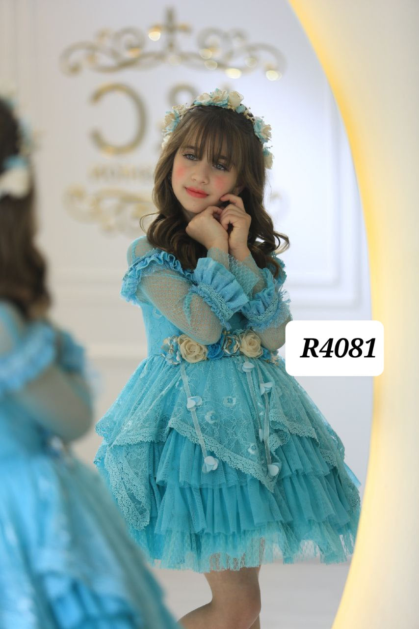 فستان بنات R4081