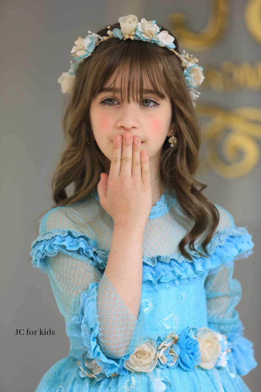 فستان بنات R4081