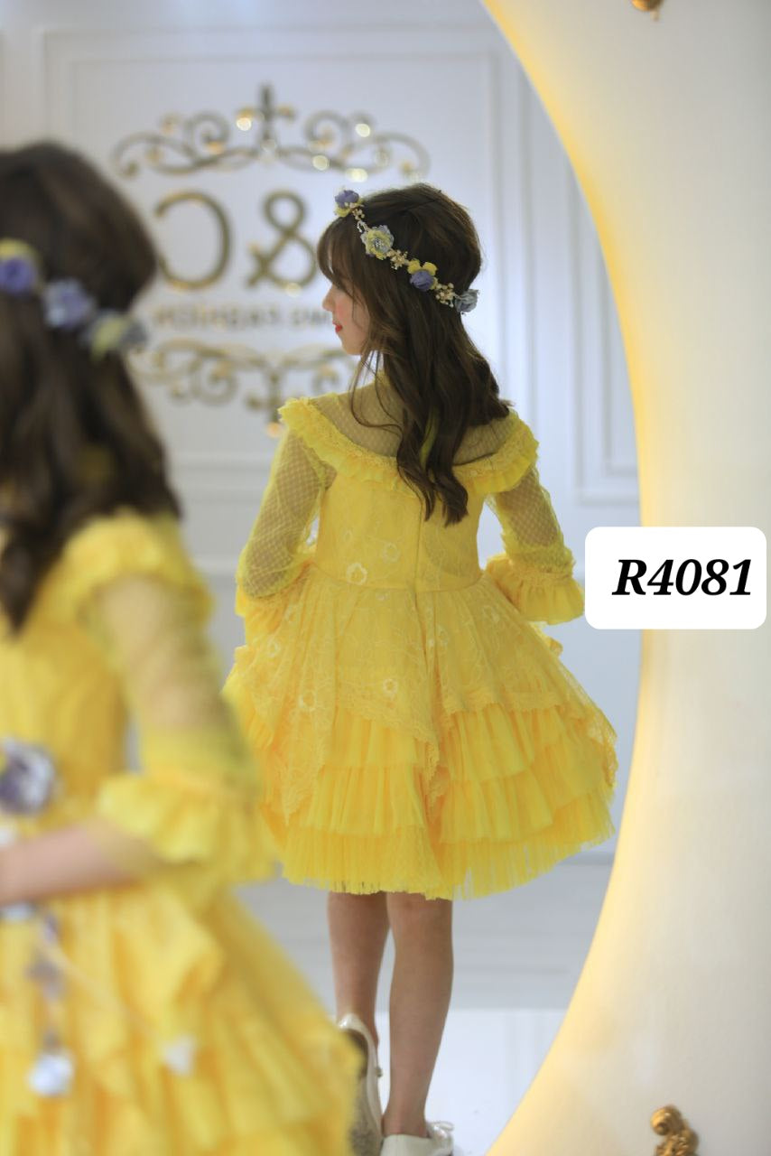 فستان بنات R4081