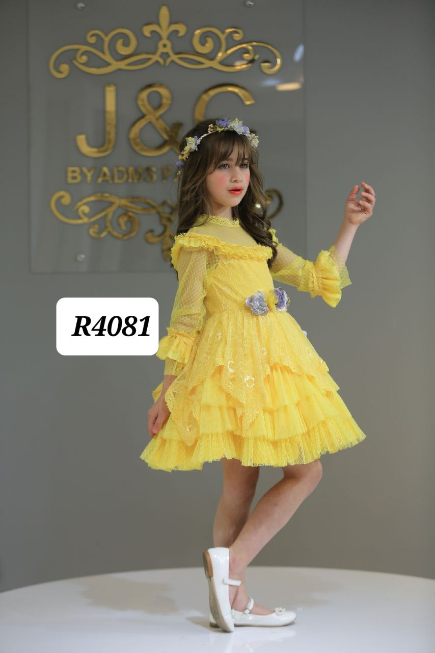 فستان بنات R4081