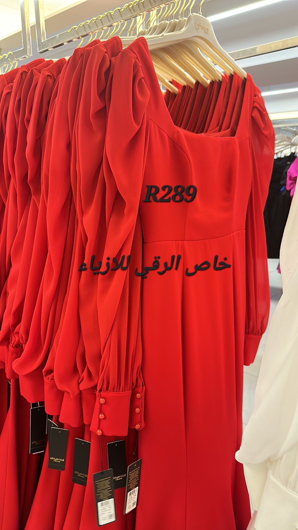 فستان قصة سمكة مميز R0289