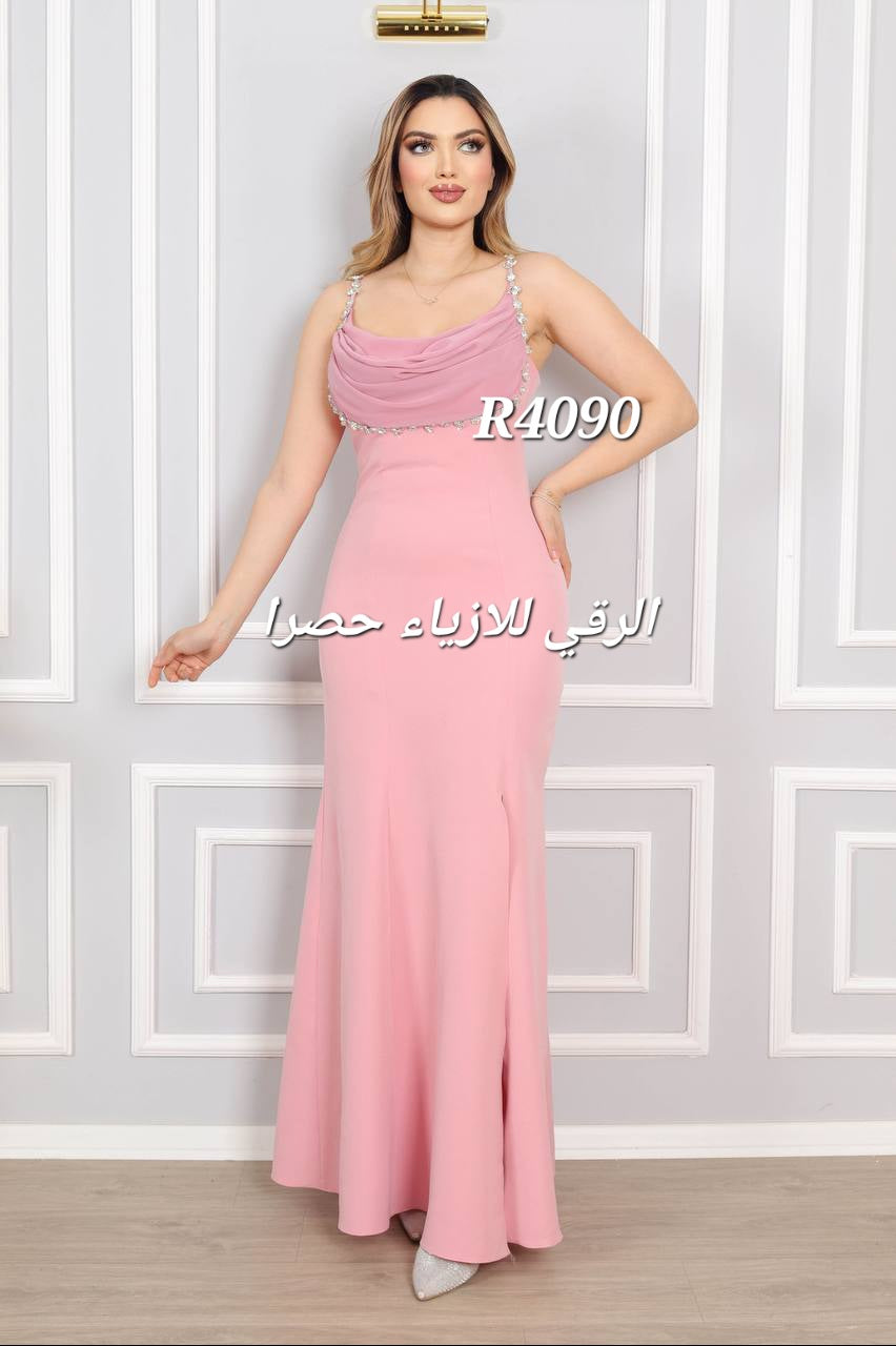 فستان مع قطعتين R4090