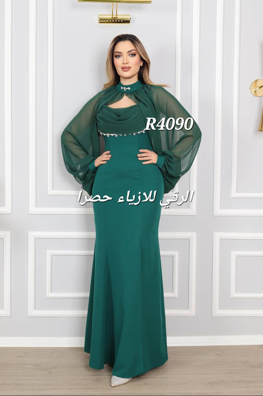 فستان مع قطعتين R4090