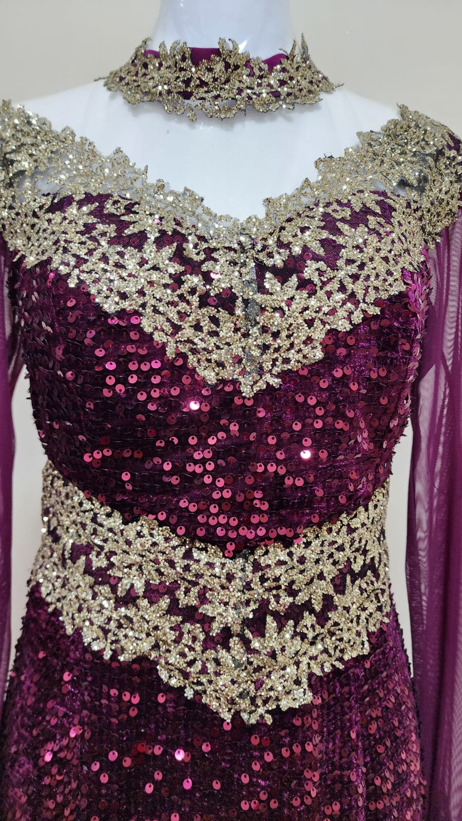 فستان قصة سمكة حلو عاللبس R0240