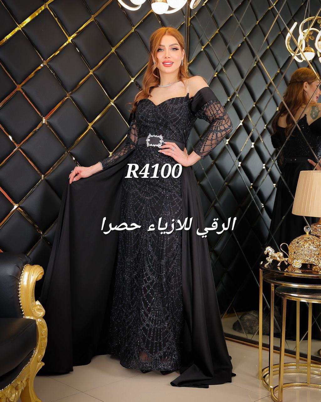 فستان سهرة  ستان R4100
