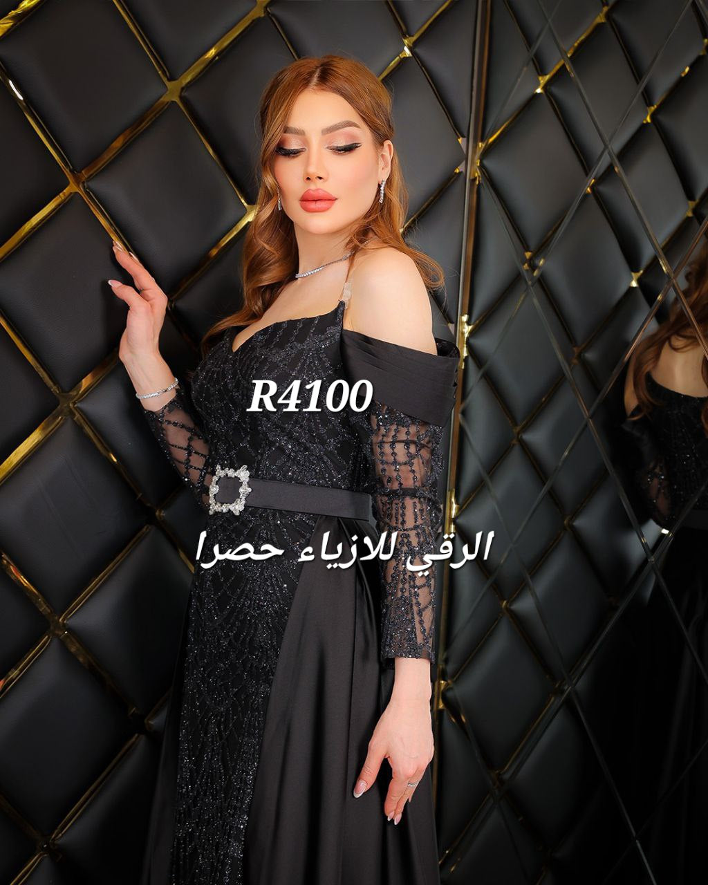 فستان سهرة  ستان R4100