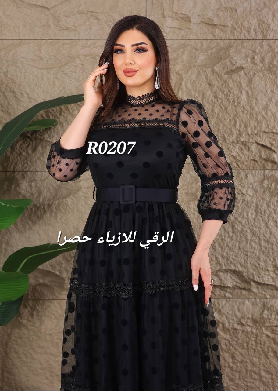 فستان سهرة قصير R0207