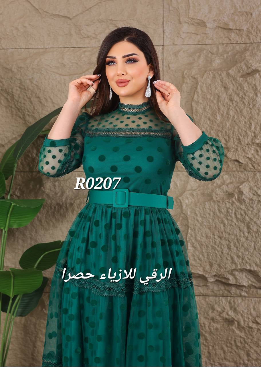فستان سهرة قصير R0207