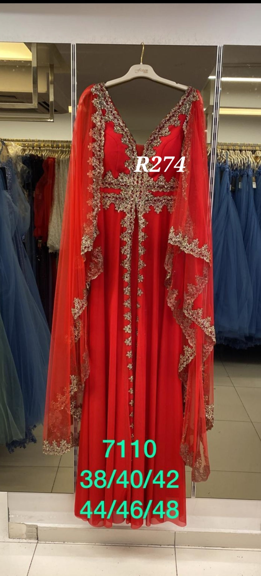 قفطان او فستان قصة هندي رهيب جدا R0274